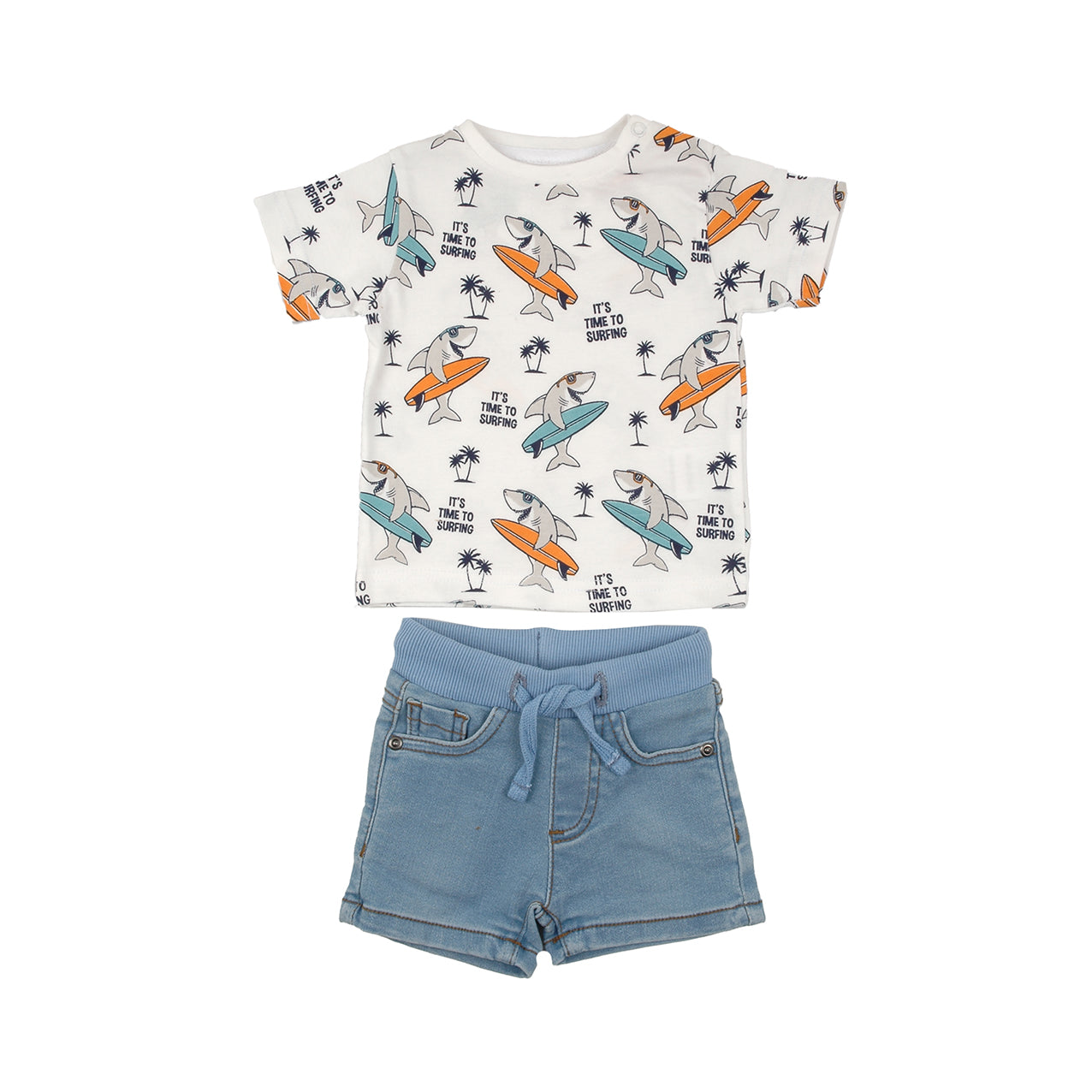 Time to Shark Surf 2 pc Set