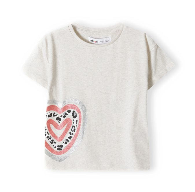 Glitter heart t-shirt