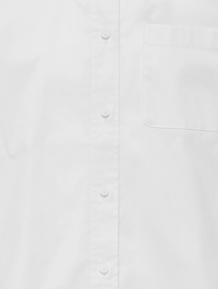Plain White polo shirt