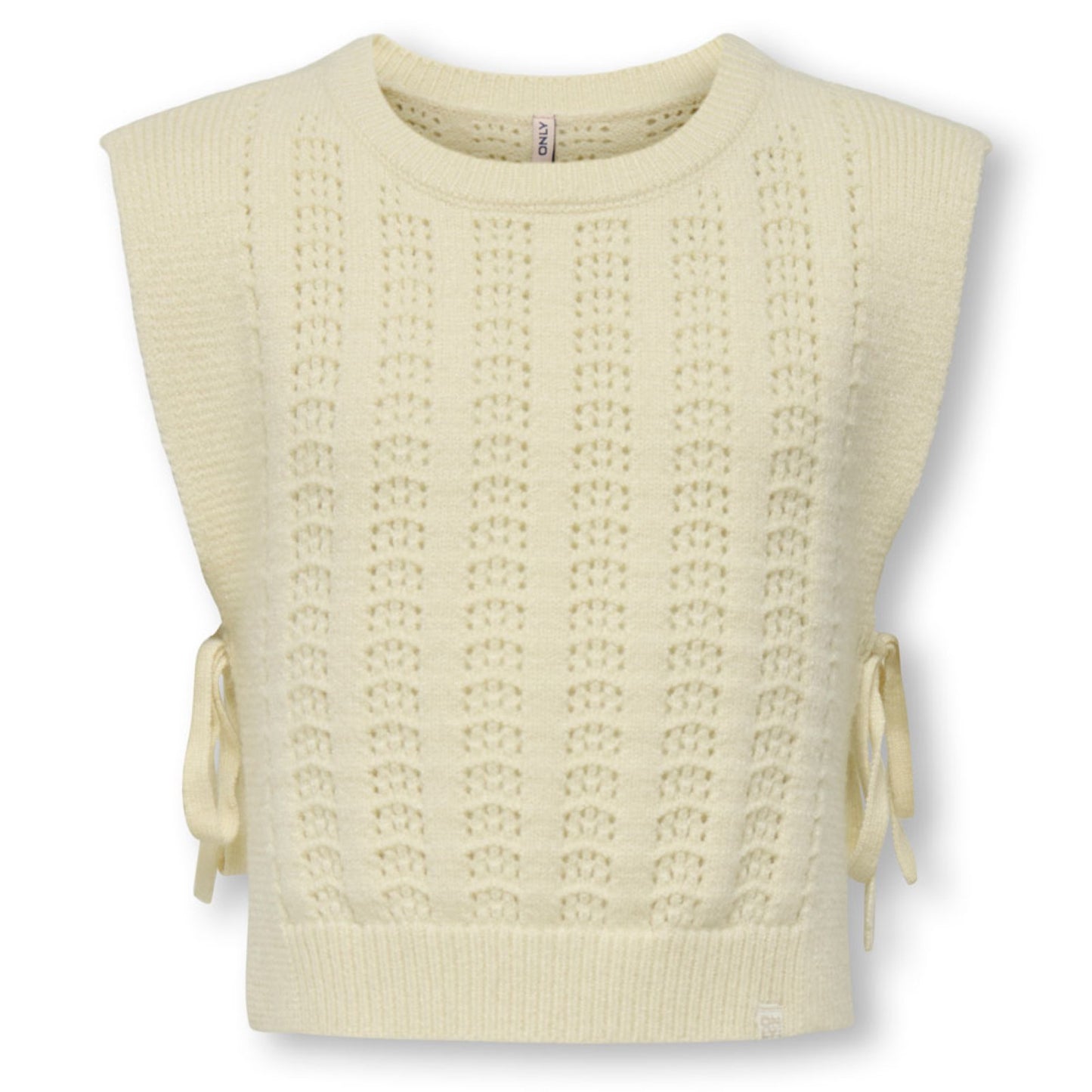 Cream Knitted Vest