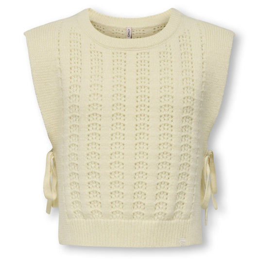 Cream Knitted Vest