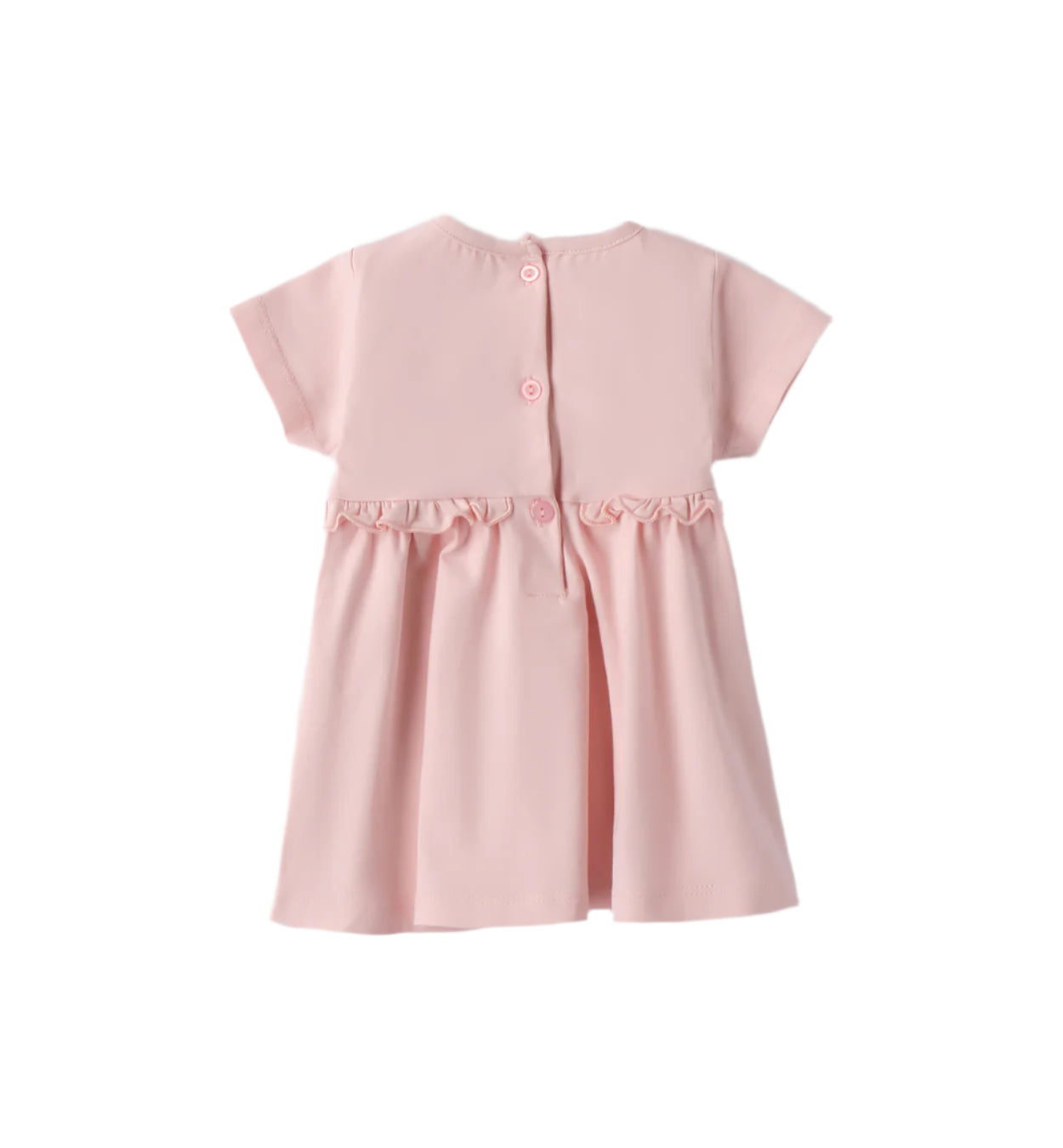 Pink Short Sleeved Dress