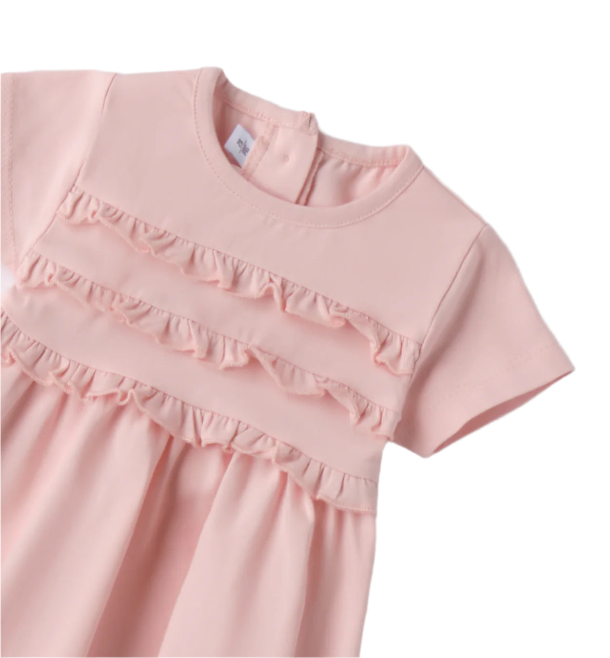 Pink Short Sleeved Dress