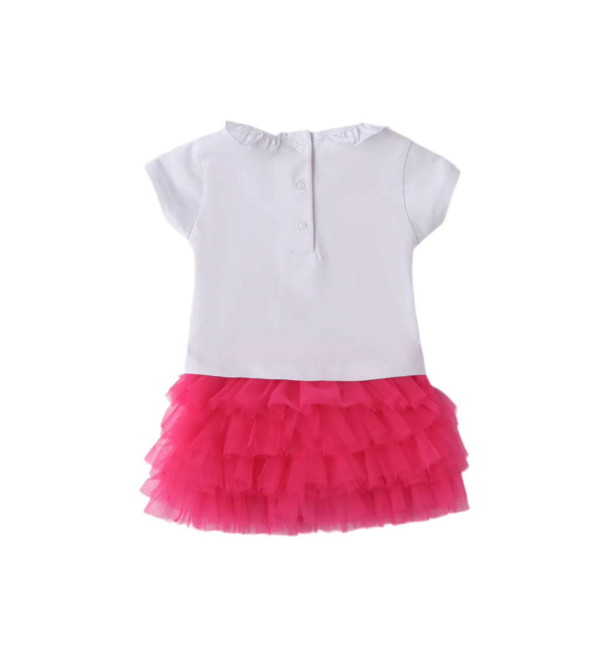 Pink Bear T-Shirt & Skirt Set