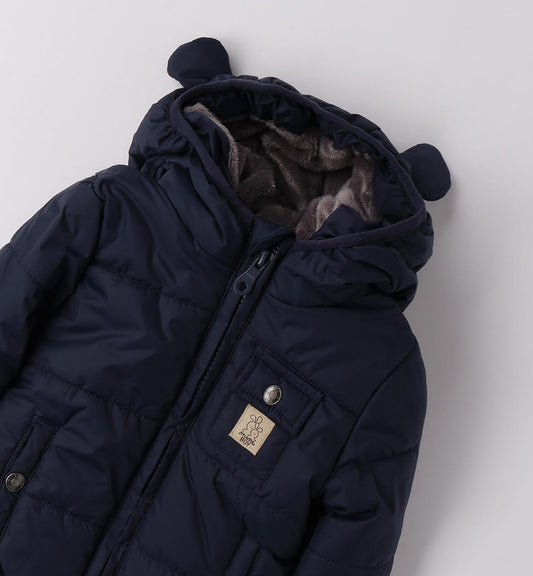 Navy Bear Coat