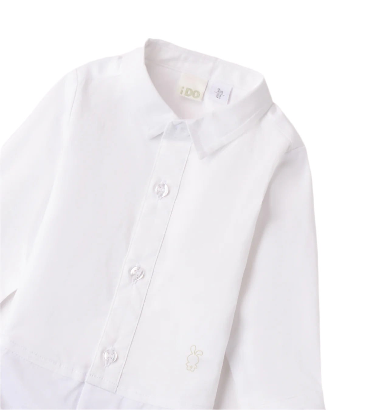 Clip On White Shirt