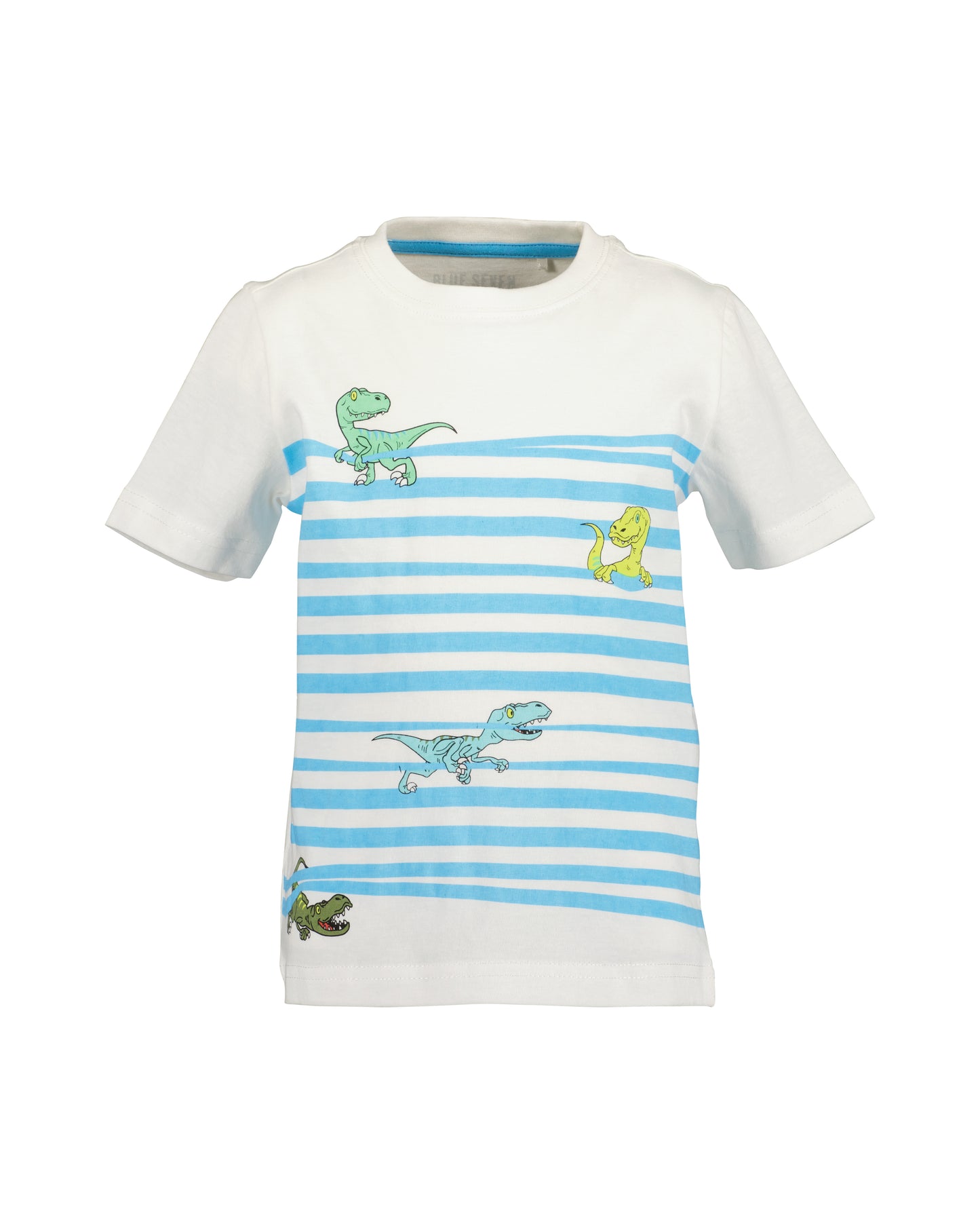 Striped Dinosaur T-Shirt & Shorts set