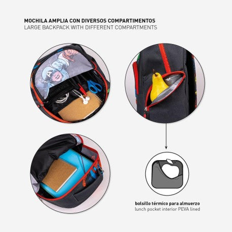 Black Avengers Backpack