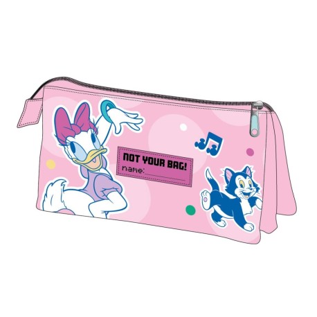 3 compartment Minnie & Daisy Pencil case