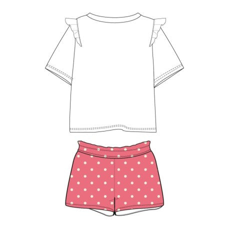 Minnie Mouse T-Shirt & Shorts Set