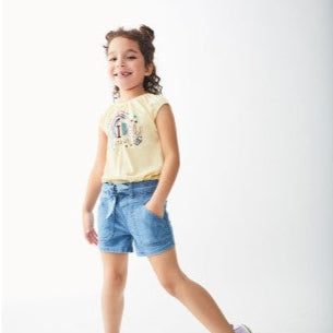 Rainbow Stay Cute T-Shirt & Shorts Set