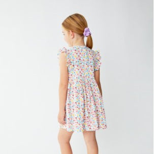 Pink Flower Dress