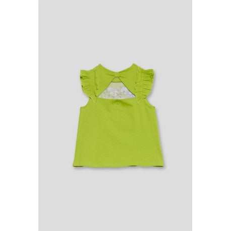 Lime On Sleeveless T-Shirt