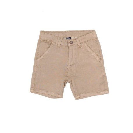Formal Beige Shorts