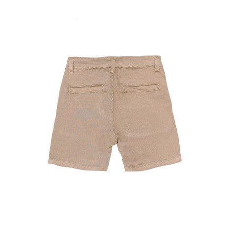 Formal Beige Shorts