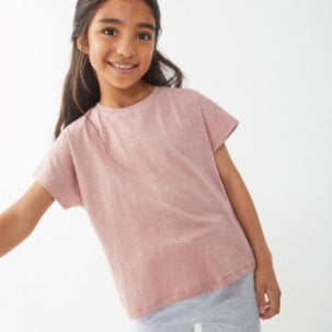 Plain Pink/White T-Shirt