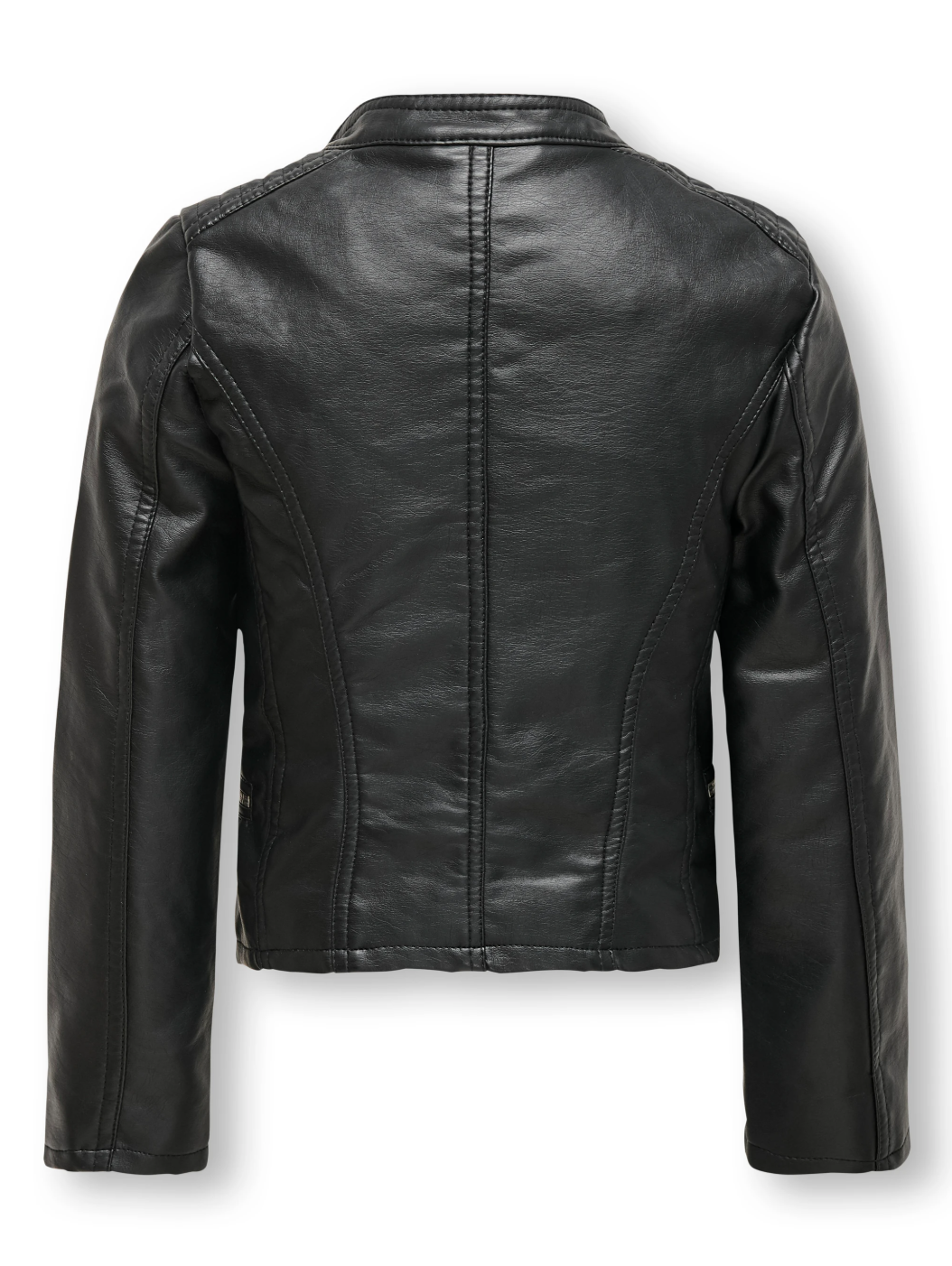 Black Faux Leather Jacket