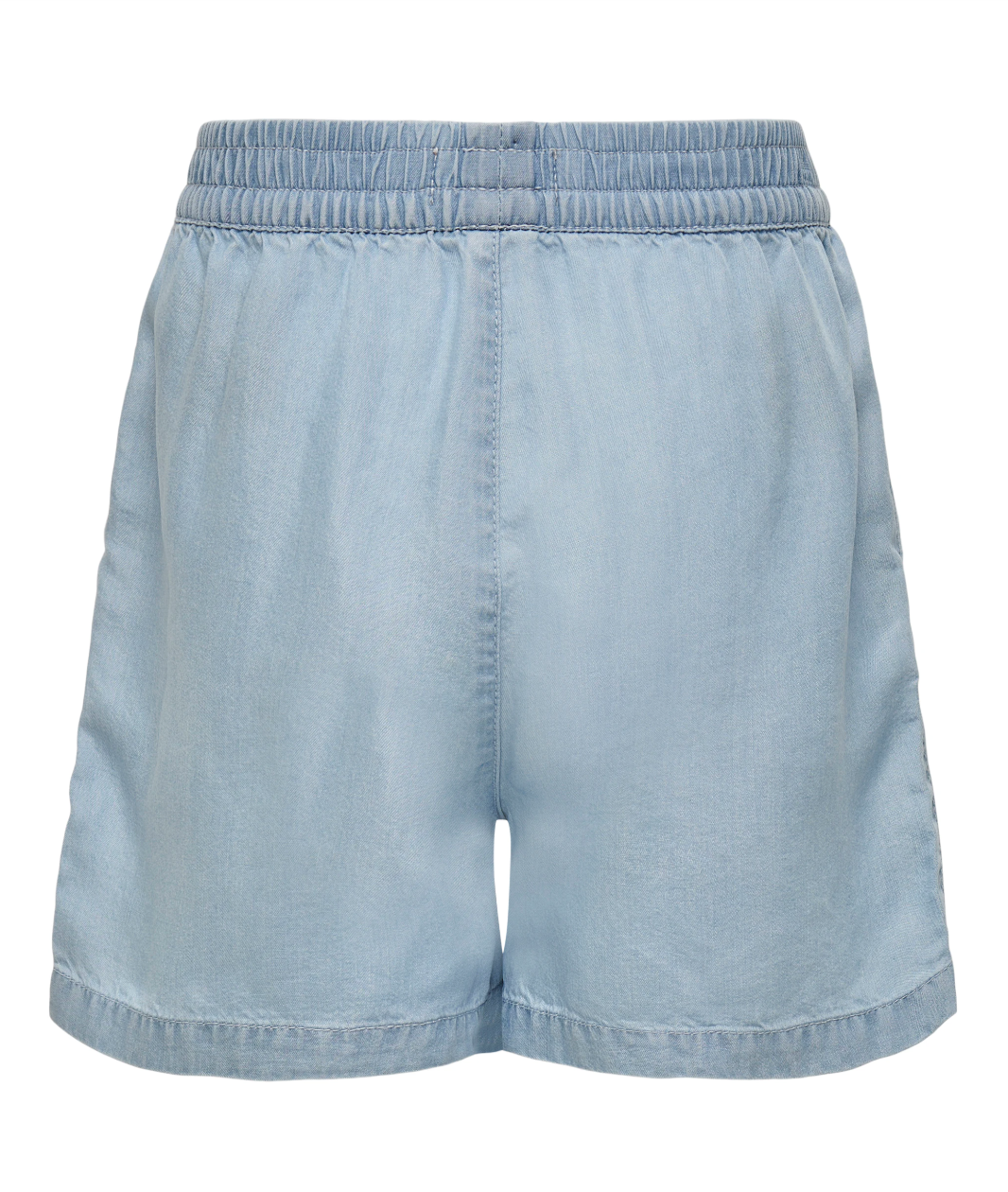 Faux Denim Shorts