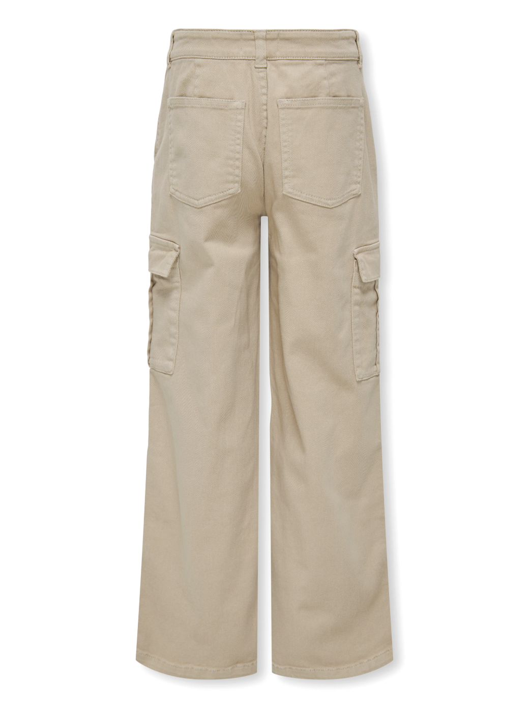 Beige Cargo Pants