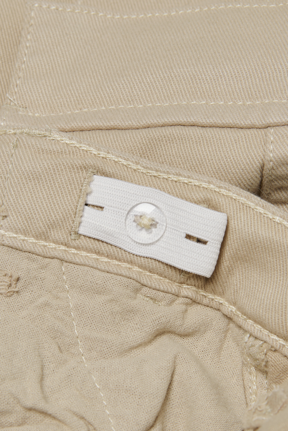 Beige Cargo Pants