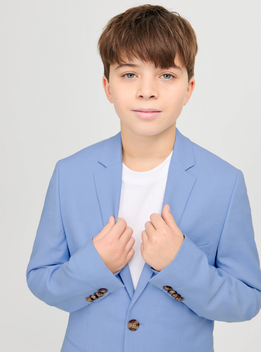 Jack & Jones Light Blue Suit for Kids | Stylish Boys’ Formalwear