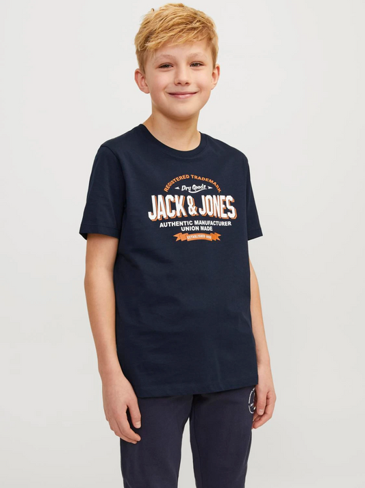 Jack & Jones Navy T-Shirt for Kids | Stylish & Comfortable Boys’ Tee