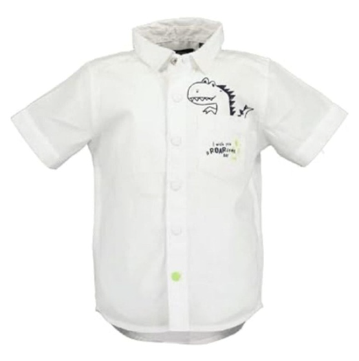 White Dinosaur polo t-shirt