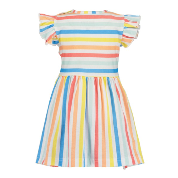 Rainbow Striped Dress