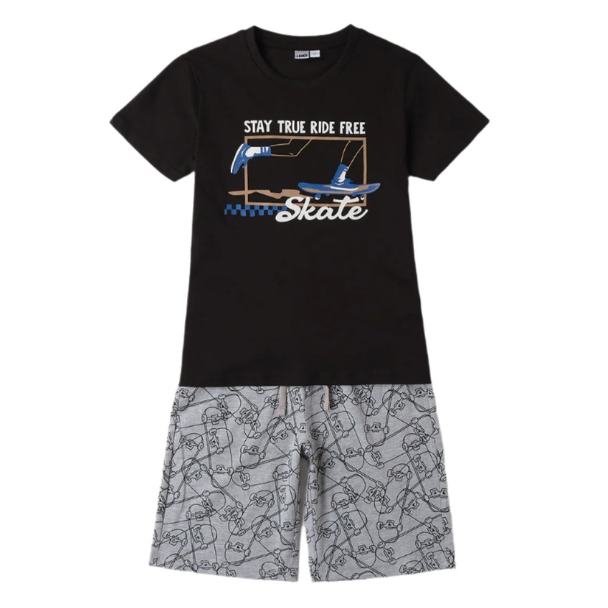 Skateboard T-Shirt & Shorts Set