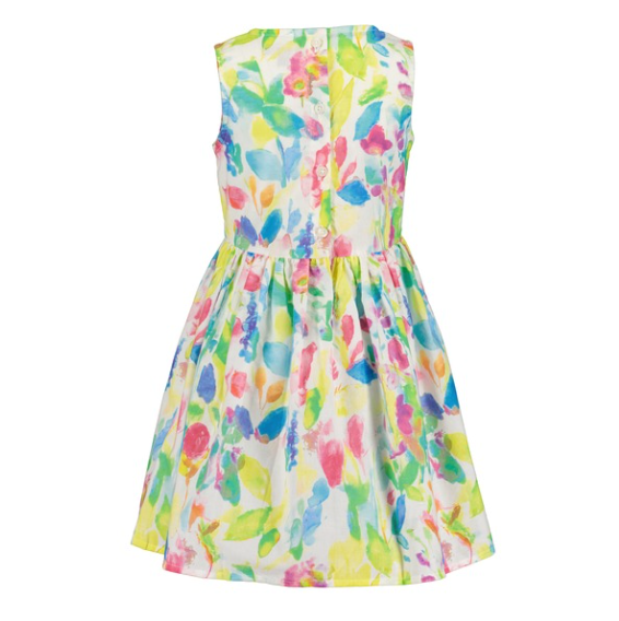 Sleeveless Water Colour Dress
