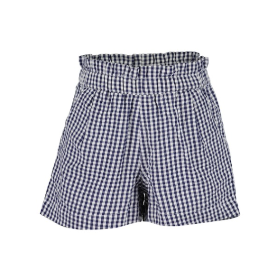 Black & White Checked Shorts