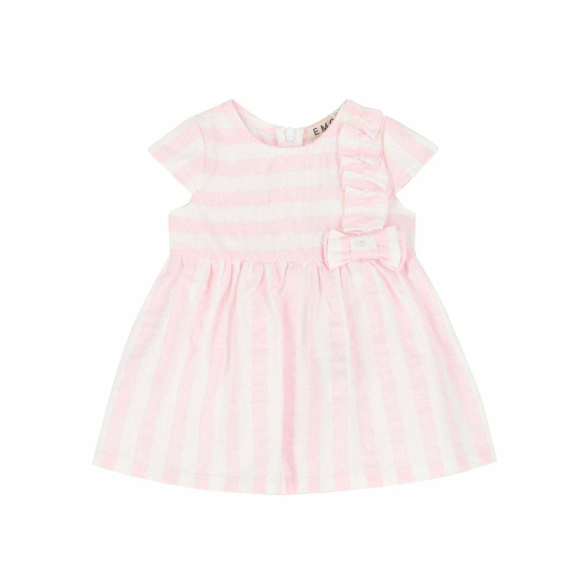 Pink dress with frill design