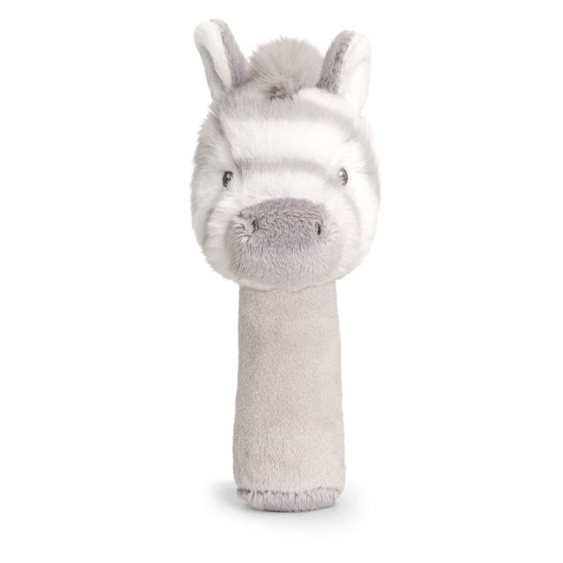 Zebra finger rattle