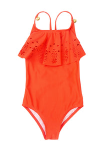 Coral swimsuit