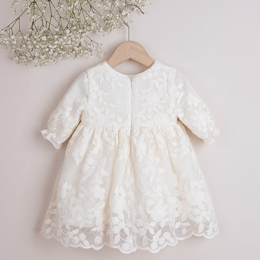 Cream lace dress