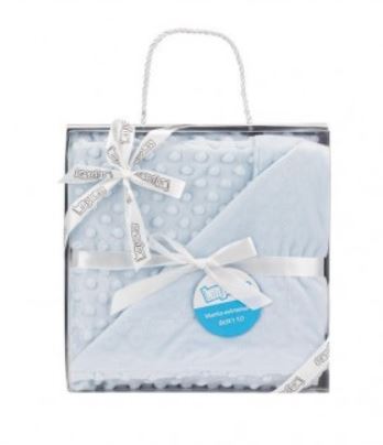 Light Blue Soft Baby Blanket