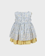 Load image into Gallery viewer, White/yellow with pattern dress
