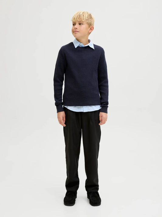 Navy Knitted Sweater