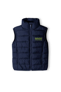 Navy Blue Puffy Vest