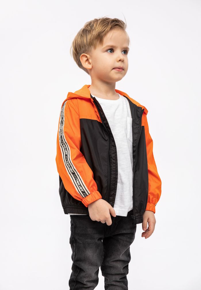 Wind Breaker Orange Jacket