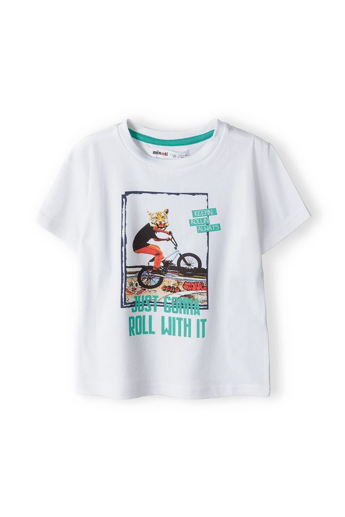 Tiger on Bike t-shirt