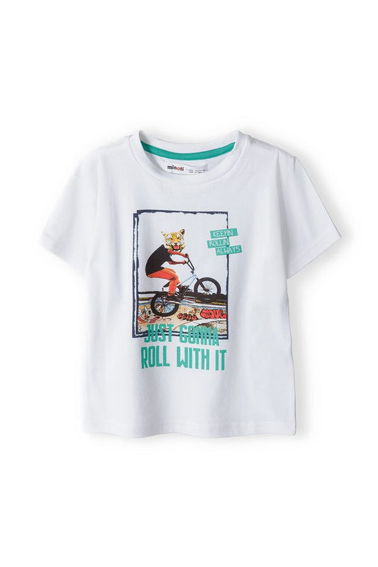 Tiger on Bike t-shirt