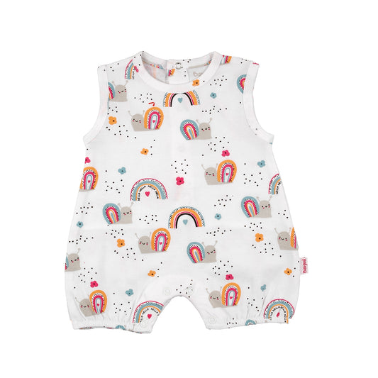 Rainbows & Snails Romper