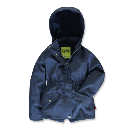 Navy Blue Raincoat Jacket