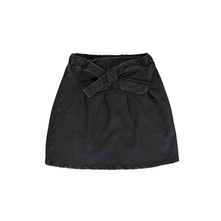 black Denim skirt