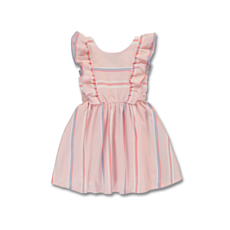 Pink Striped Dress