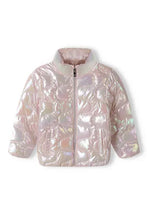 Load image into Gallery viewer, Pink/Blue iridescent jacket
