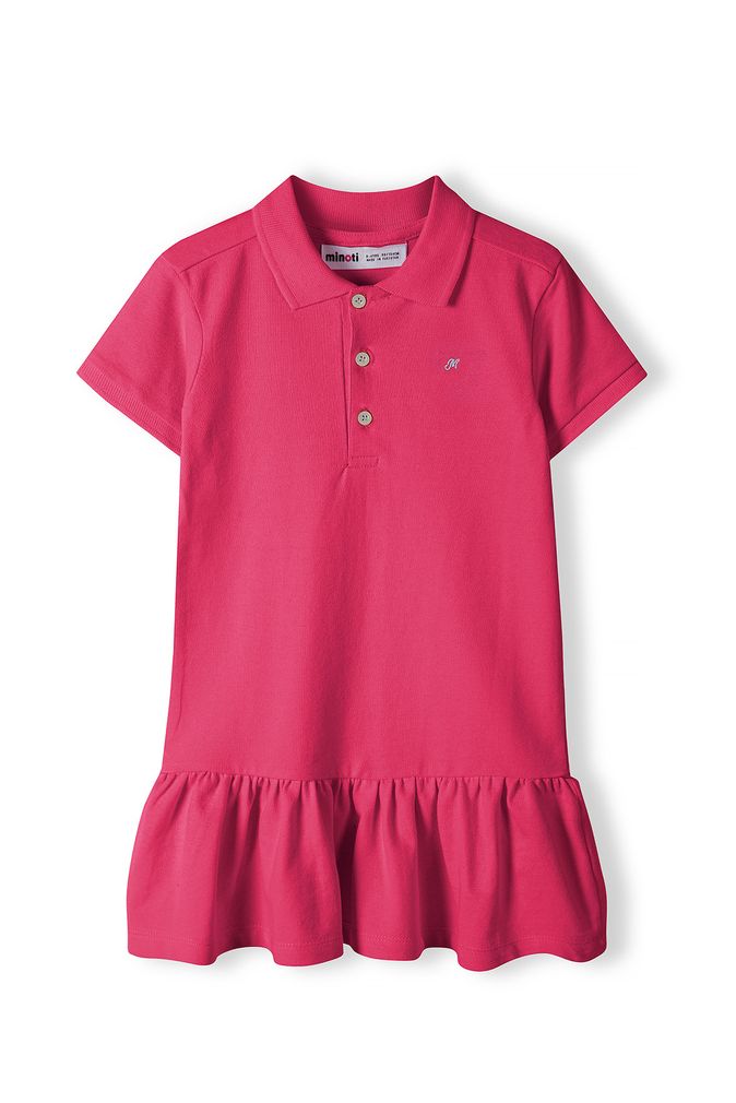 Pink polo dress