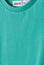 Load image into Gallery viewer, Green sleeveless t-shirt with knot
