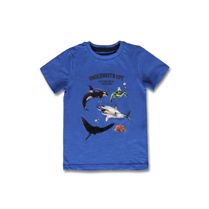 Blue Underwater Life  t-shirt
